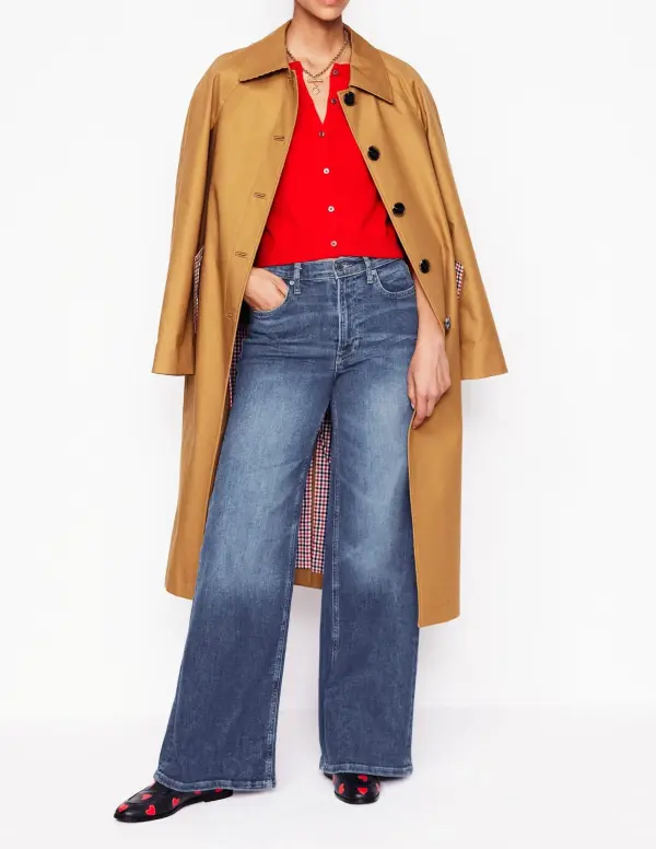 Mid - Vintage High - Rise Wide - Leg Jeans