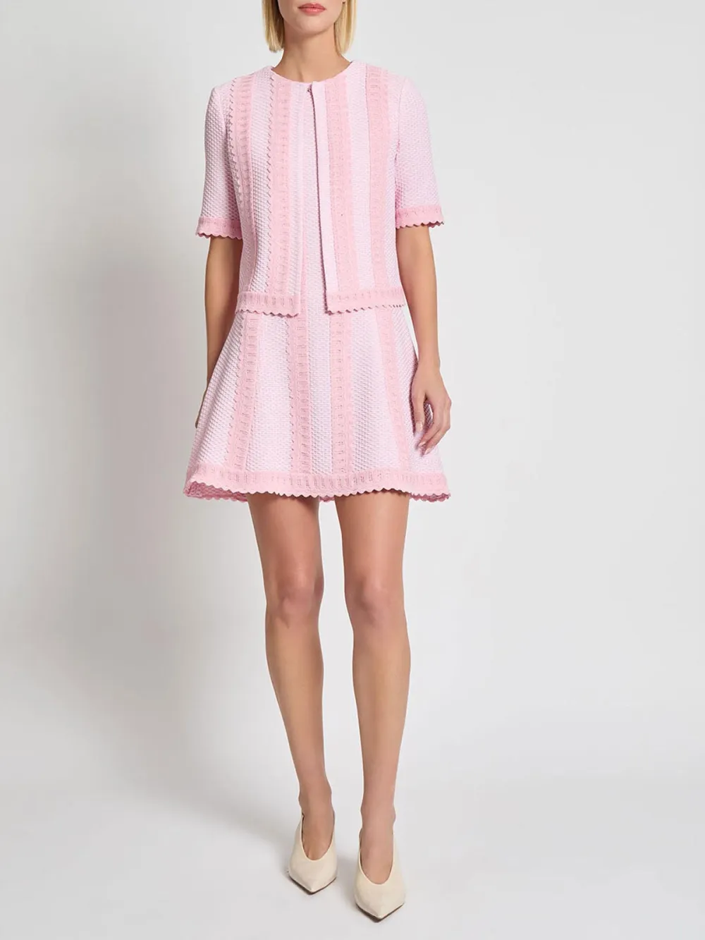 Short Sleeved Open Top Jacket