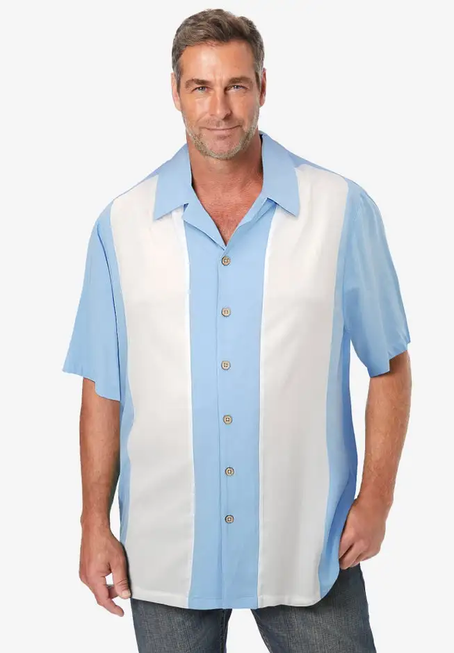 Colorblock Camp Shirt