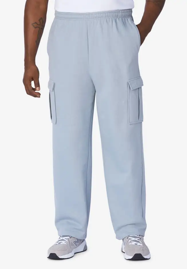 Fleece Cargo Sweatpants