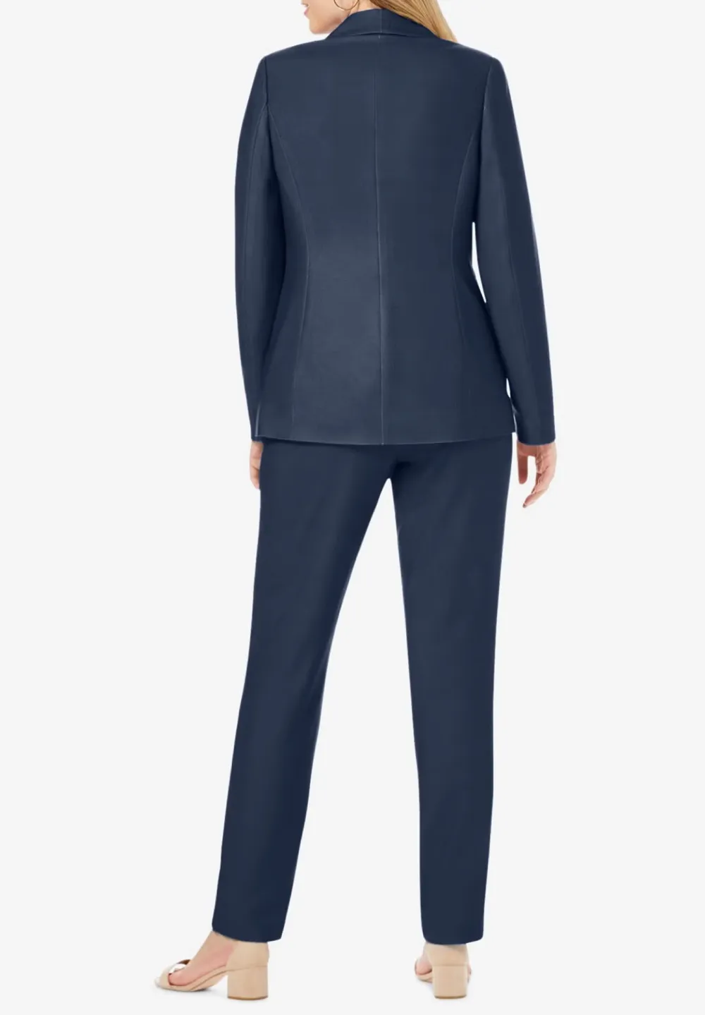 Functional pocket Breasted Pantsuit
