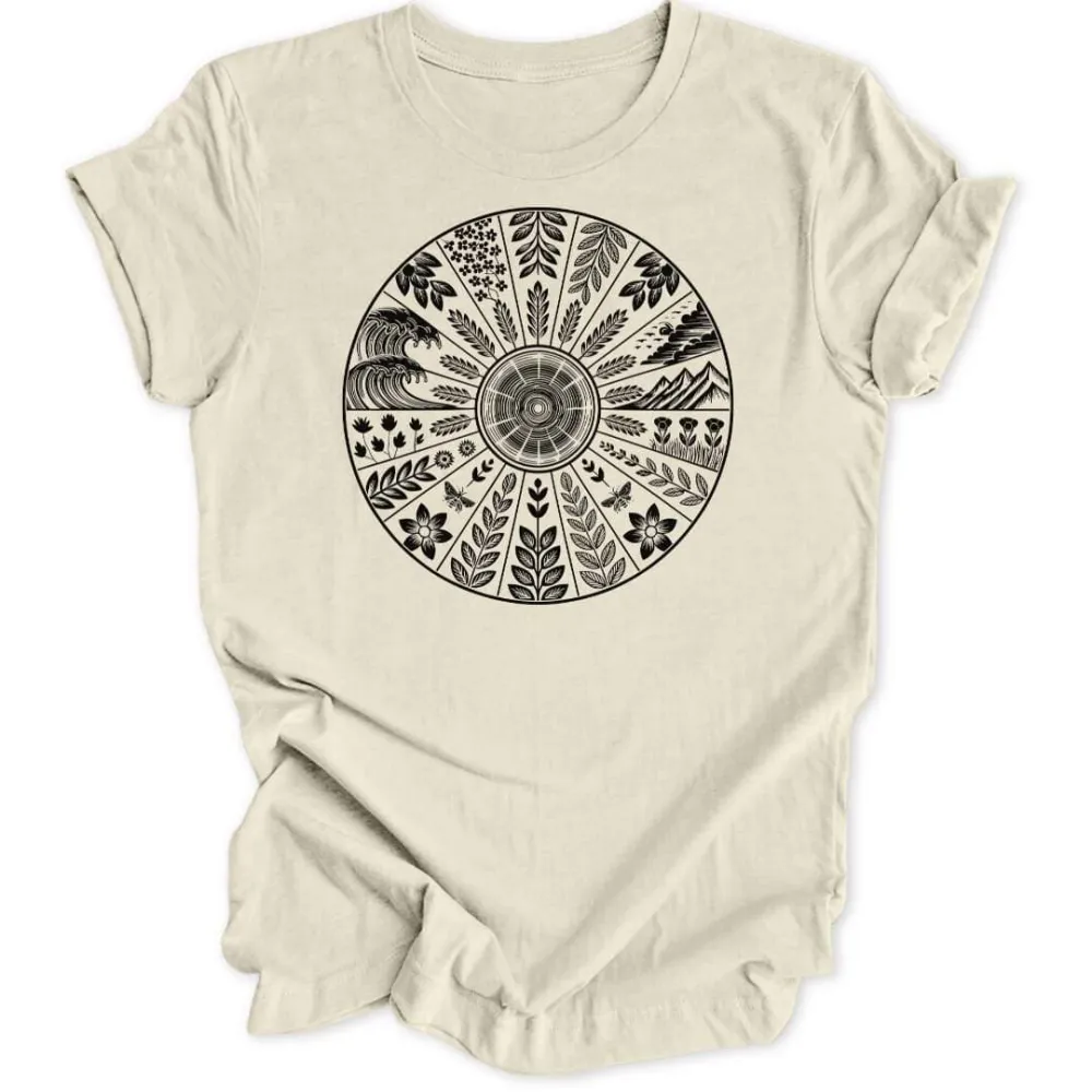 Seasonal Mandala Unisex T-Shirt