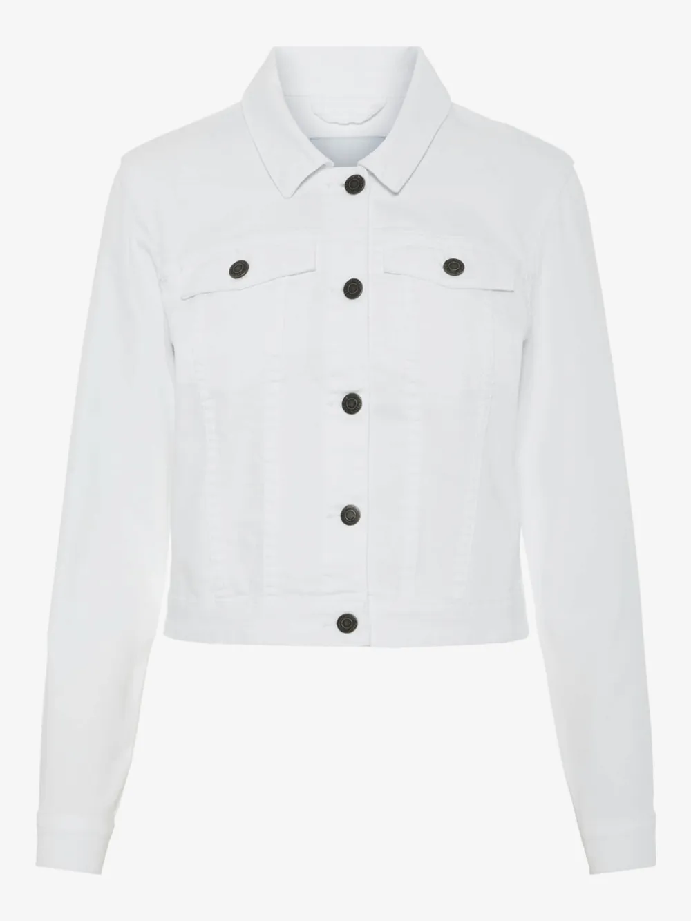 Plain Colored Between-Season Jacket