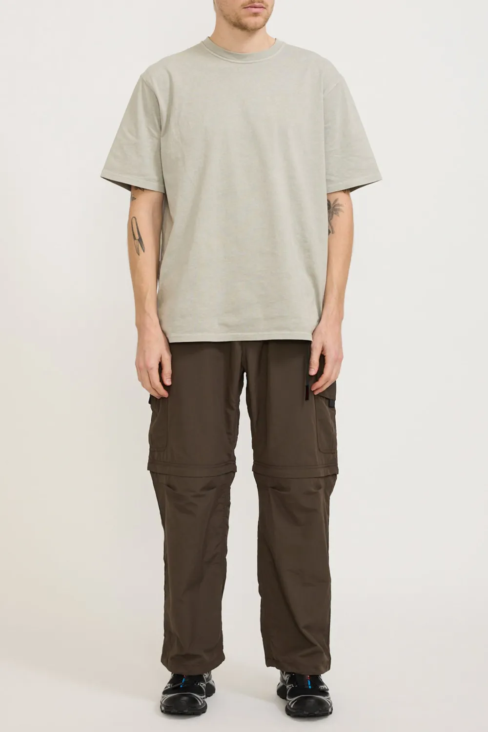 Convertible Micro Ripstop Pant Deep Brown