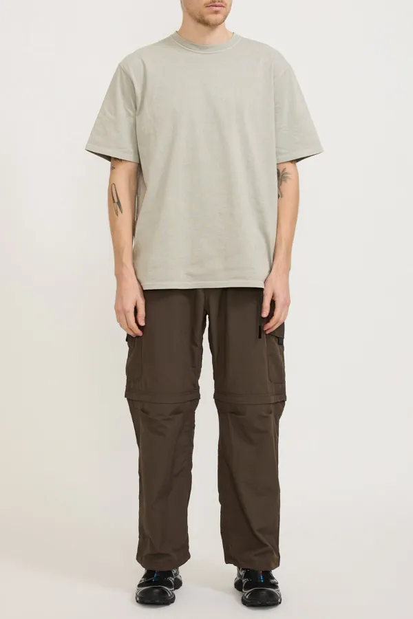 Convertible Micro Ripstop Pant Deep Brown