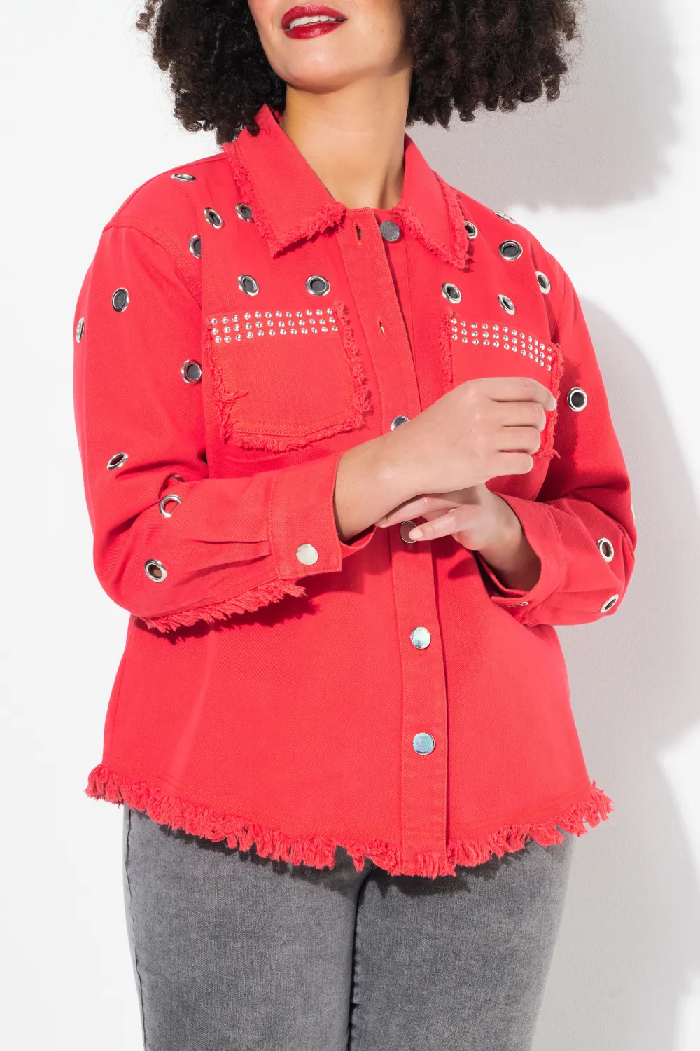 Shirt Collar Denim Jacket