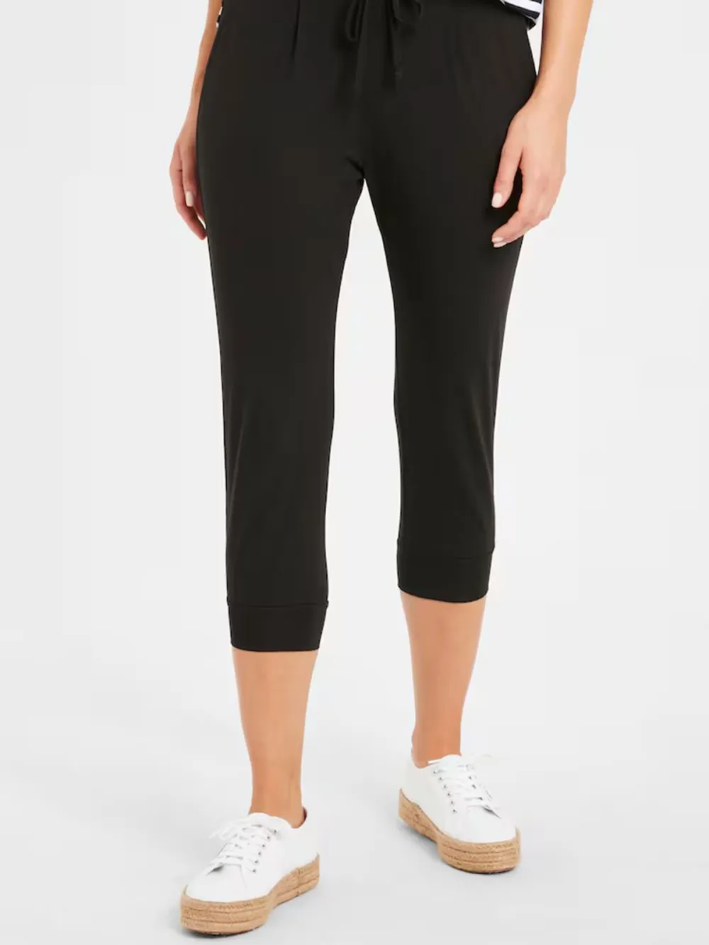 Side Pockets Casual Style Pants