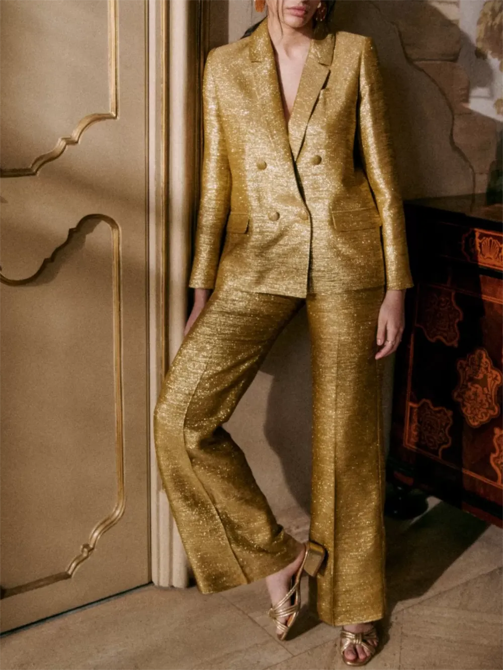 Slit At Lower Back Jacket