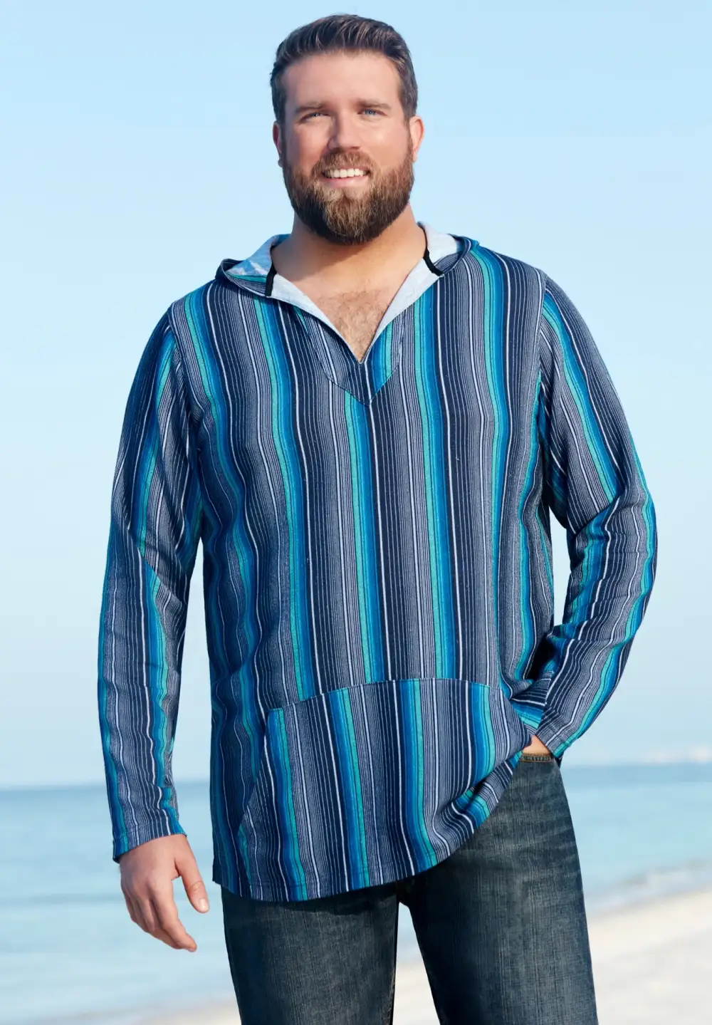 Gauze Pullover Hoodie