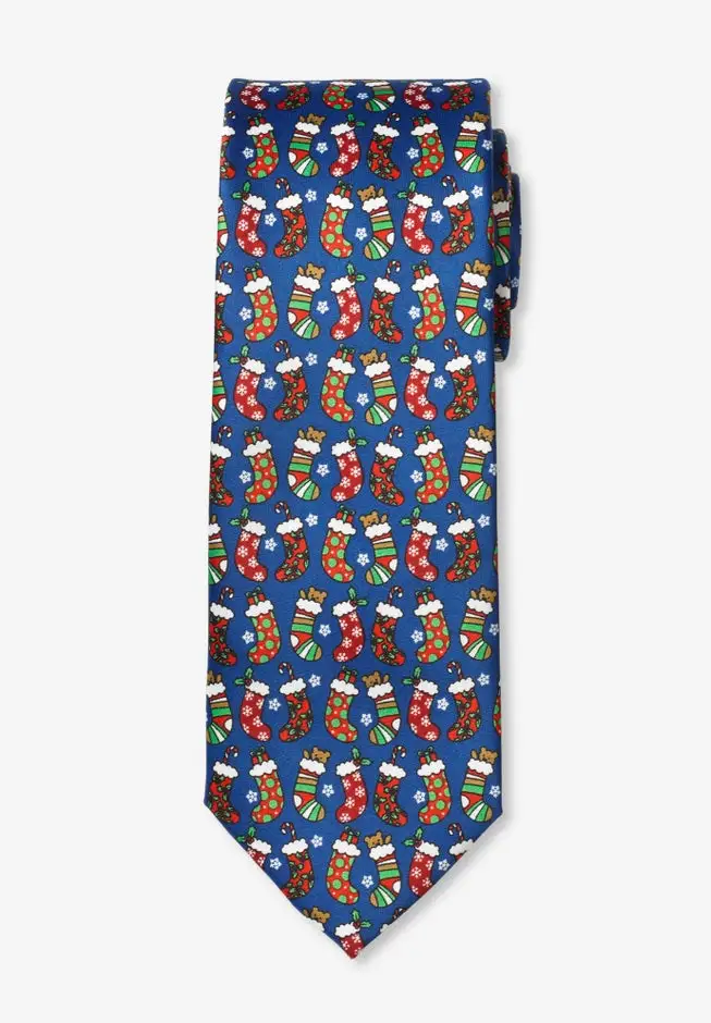 Extra Long Novelty Holiday Tie