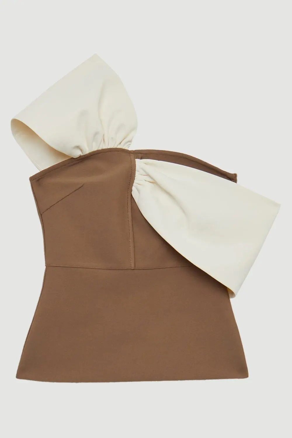 Knit Asymmetric Strap Top