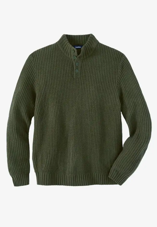 Henley Shaker Sweater