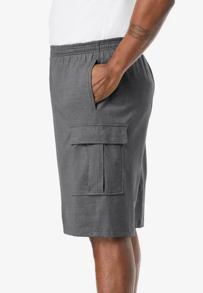 Lightweight Jersey Cargo Shorts