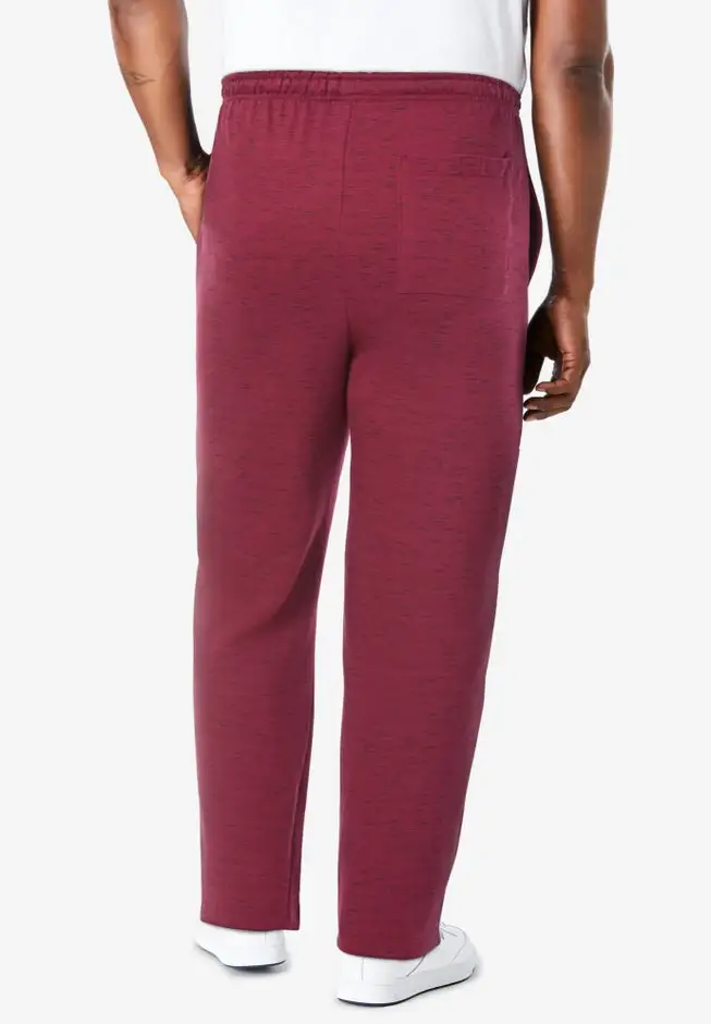 Fleece Open-Bottom Sweatpants