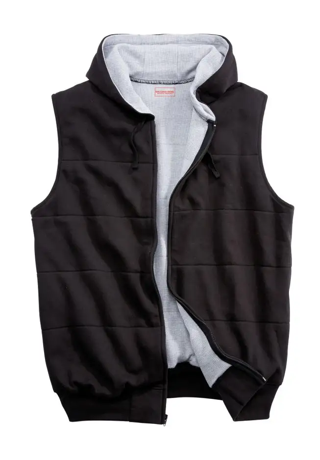 Thermal-Lined Fleece Vest