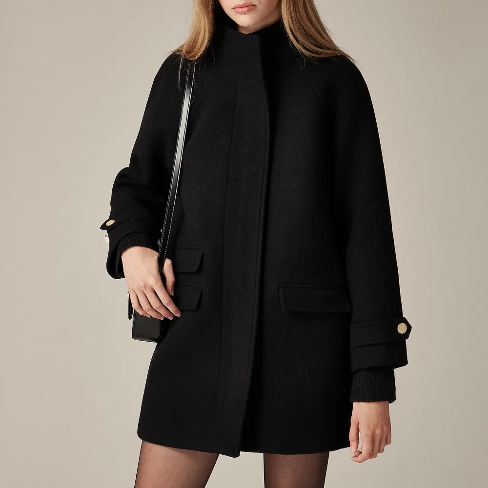 Toscana Coat Stadium-Cloth Wool Blend