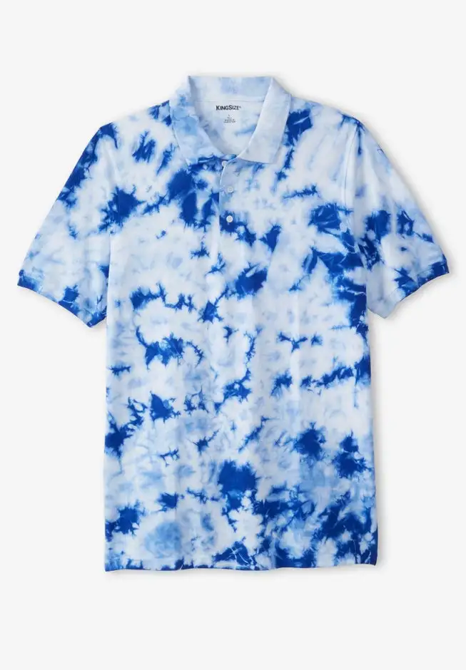 Longer-Length Shrink-Less™ Cotton Polo Shirt