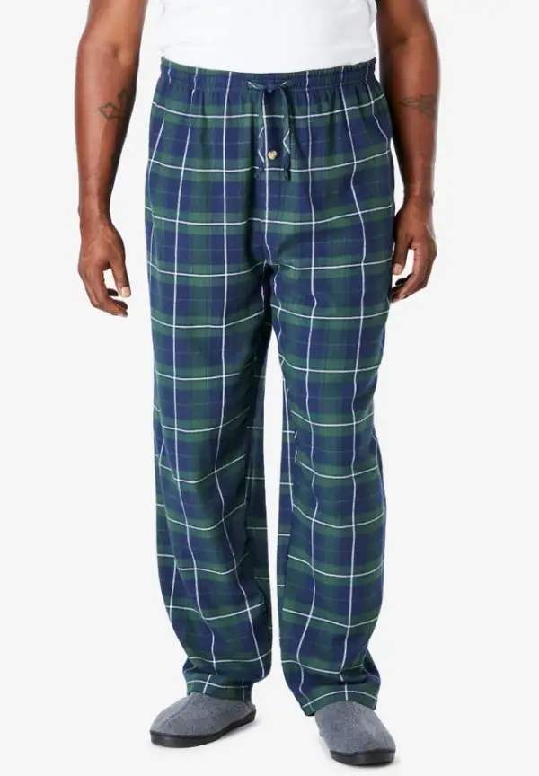 Flannel Plaid Pajama Pants