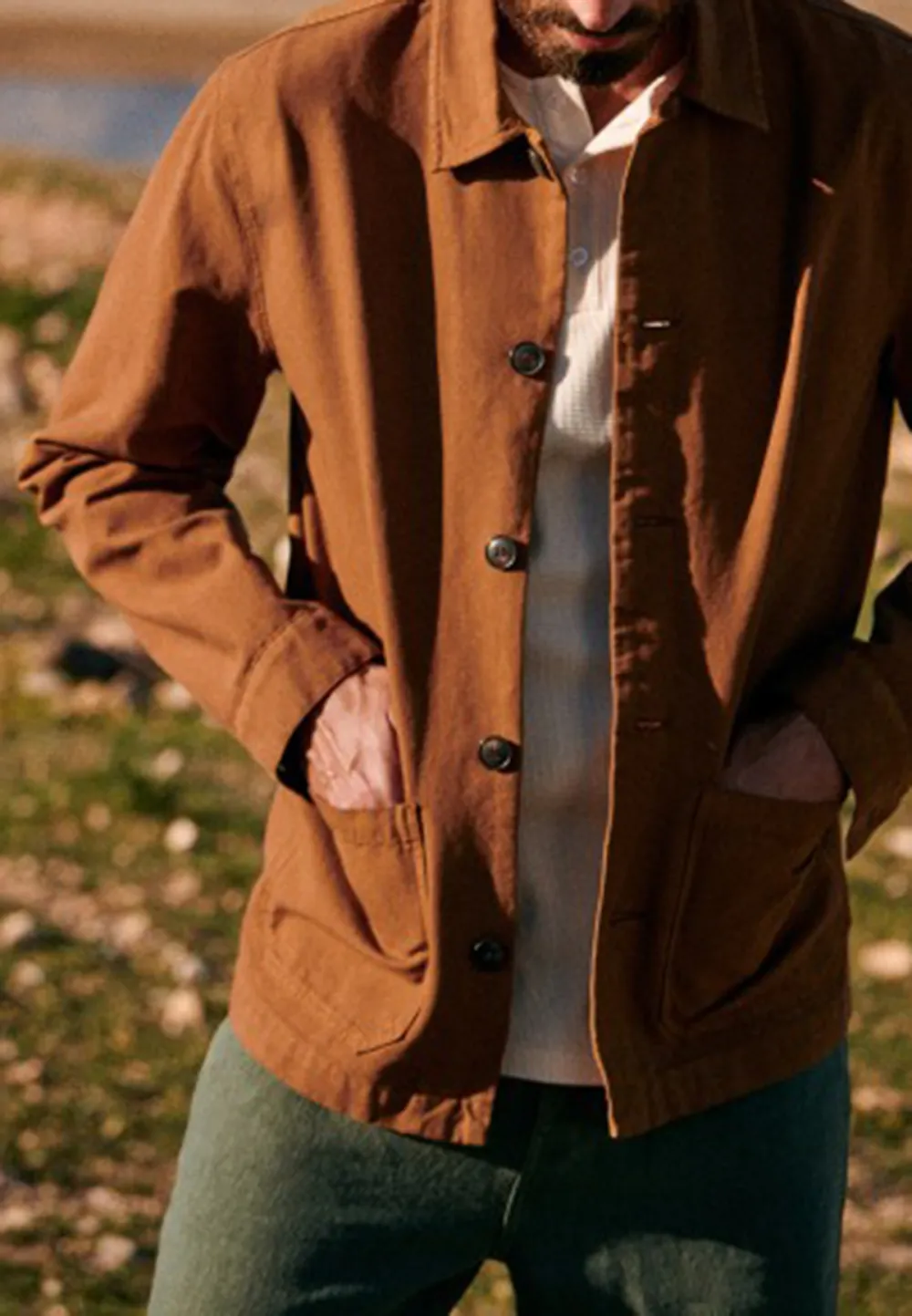 Jacket-Light Brown
