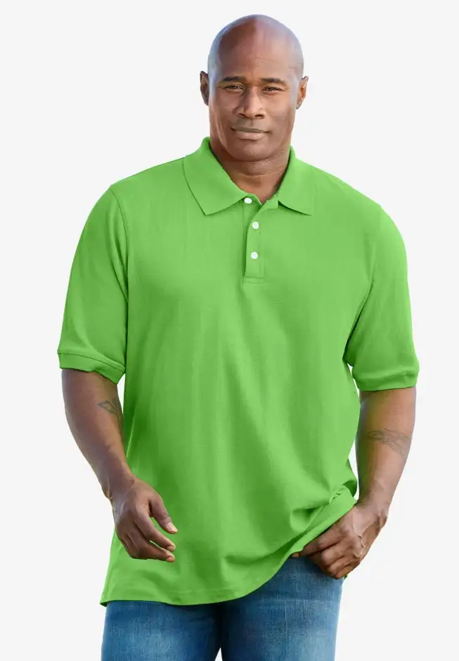 Shrink-Less™ Classic Cotton Polo Shirt
