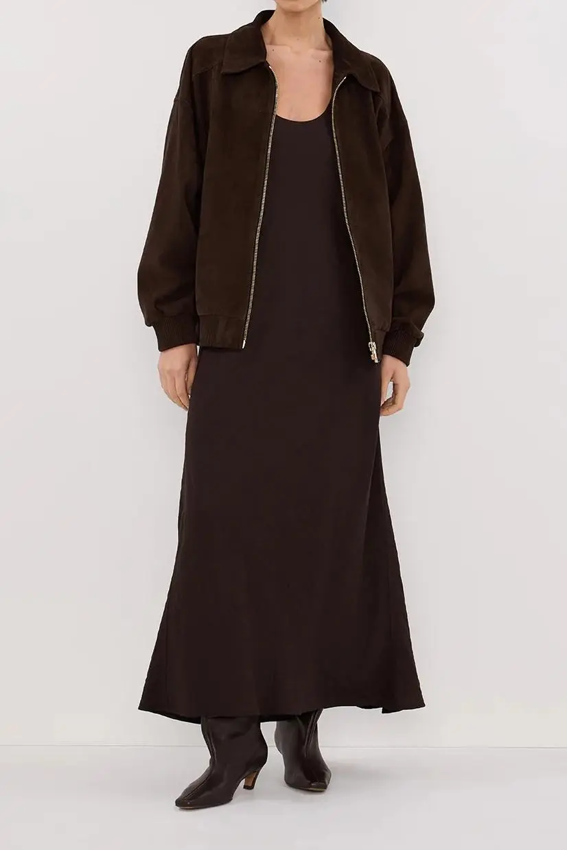 BROWN JACKET