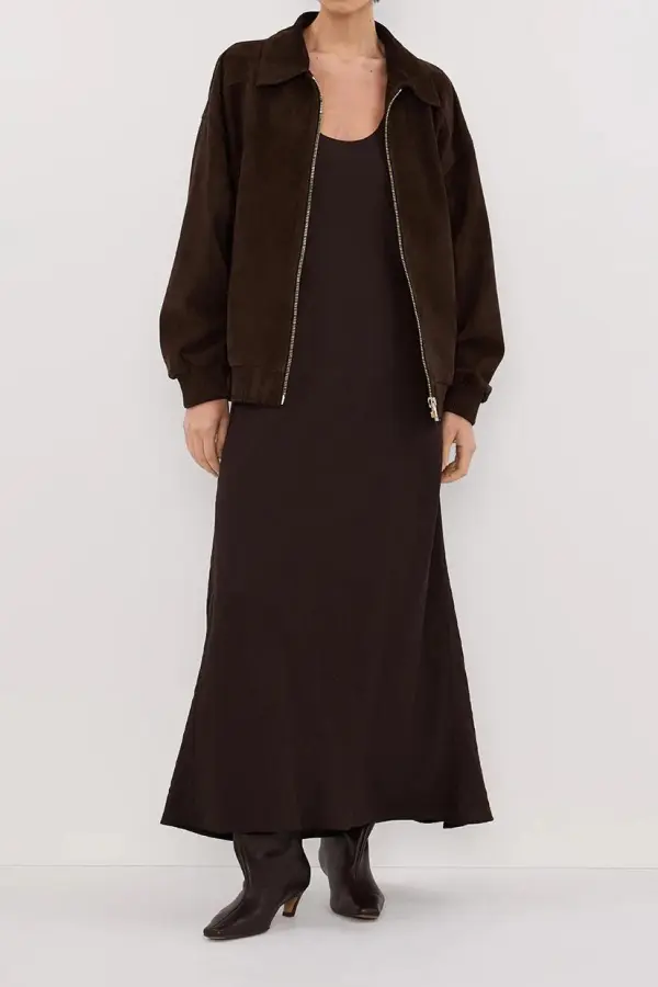 BROWN JACKET