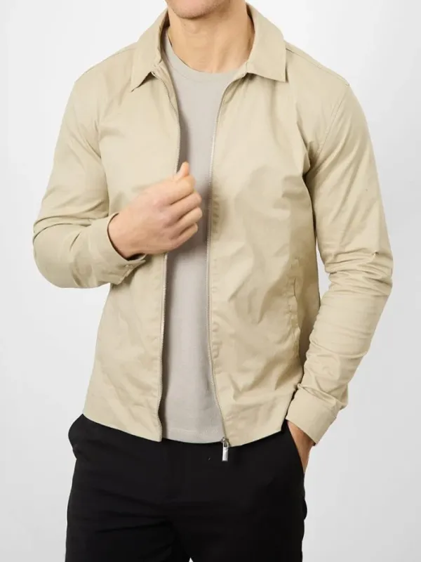 In Stone Daily Leisure Soft Outerwear