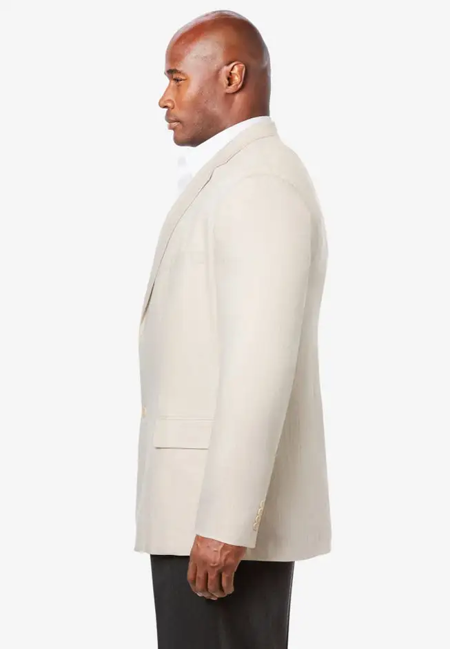 KS Island™ Linen Blend Two-Button Suit Jacket