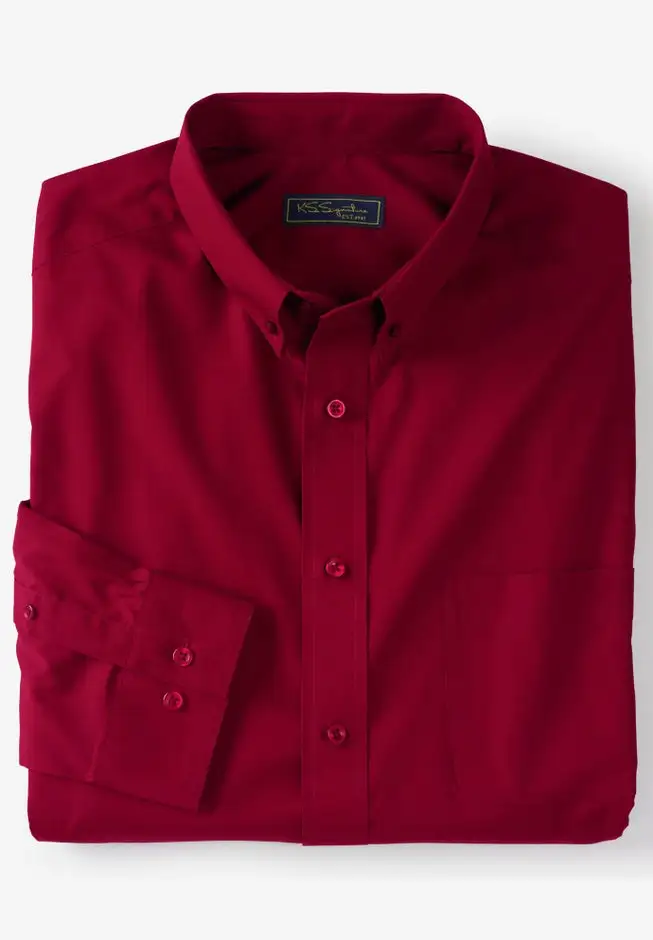 Wrinkle-Free Button-Down Collar Dress Shirt