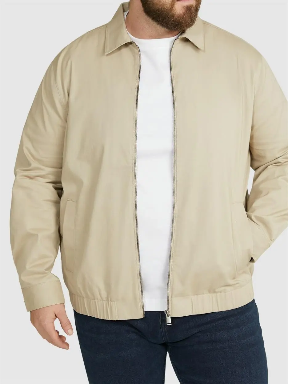 LAPEL HARRINGTON JACKET