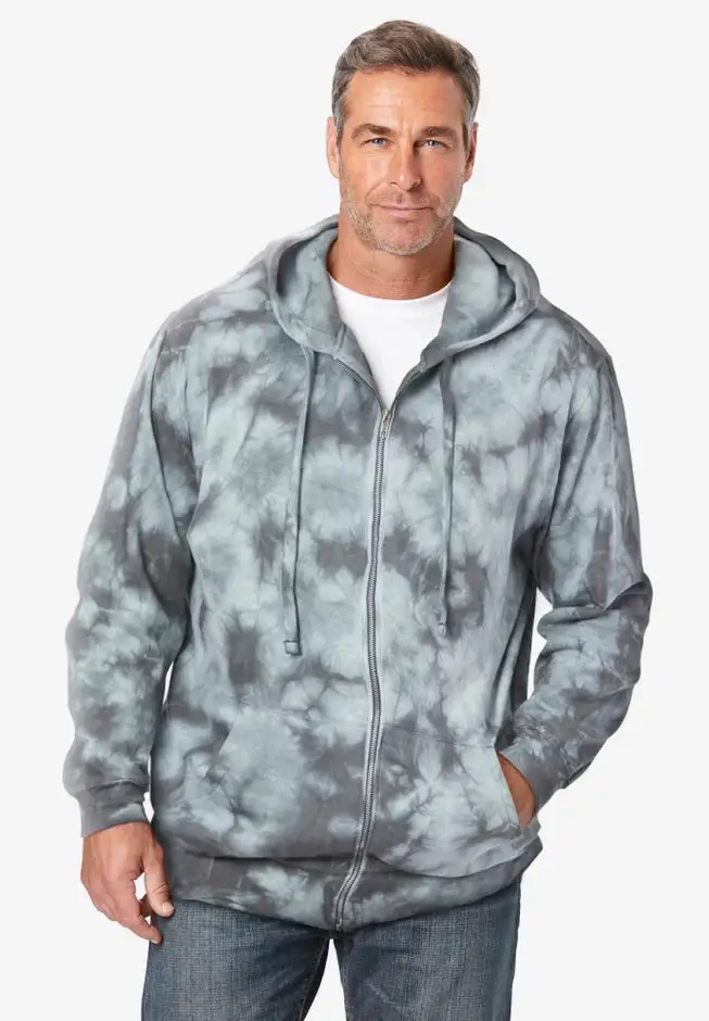 Fleece Zip-Front Hoodie