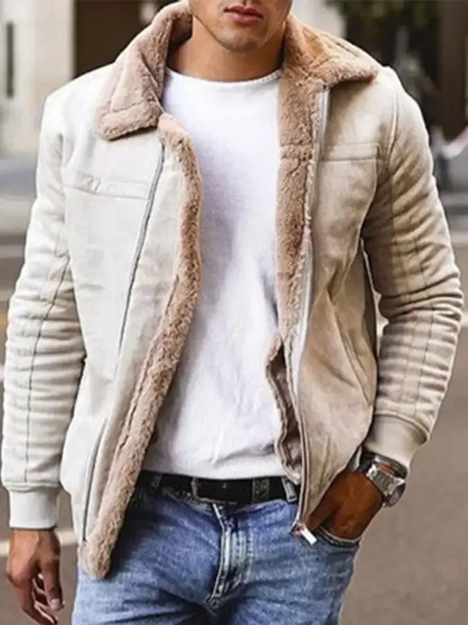 Solid Fleece Jacket