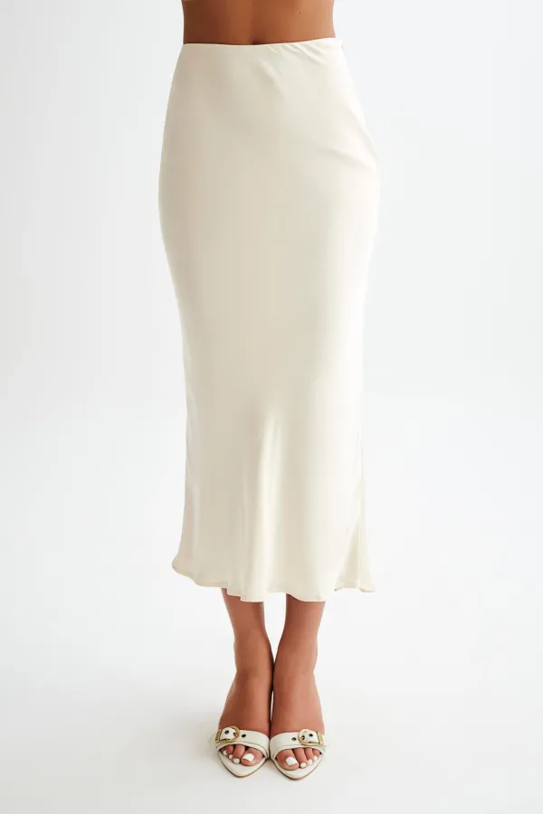 Satin Maxi Skirt