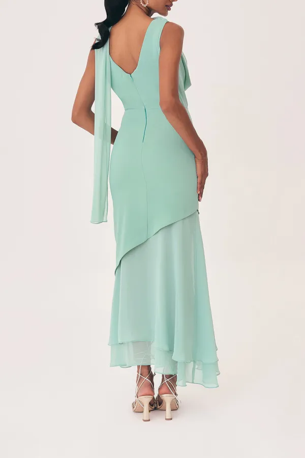 Tulle Fishtail Dress