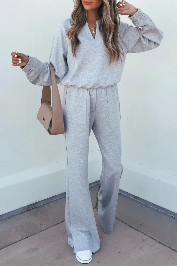 Active Grey Lounge Sweatshirt