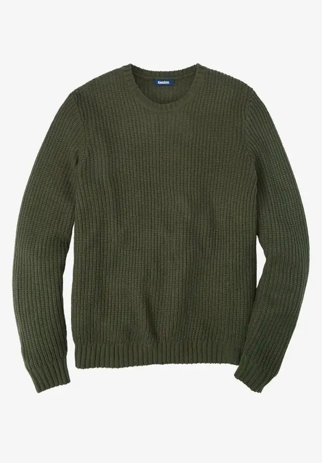 Shaker Knit Crewneck Sweater