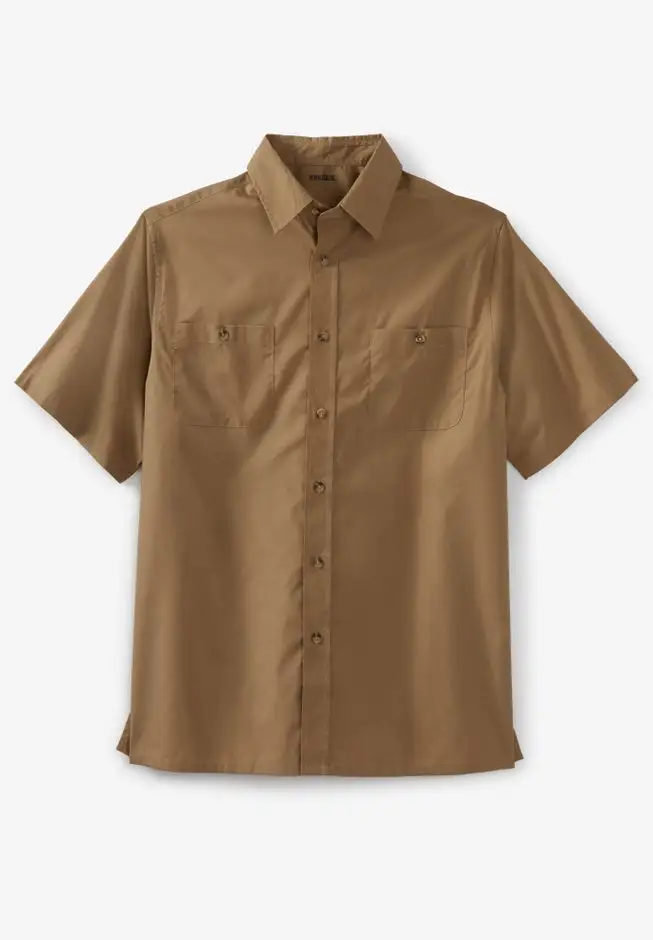 Short-Sleeve Pocket Sport Shirt