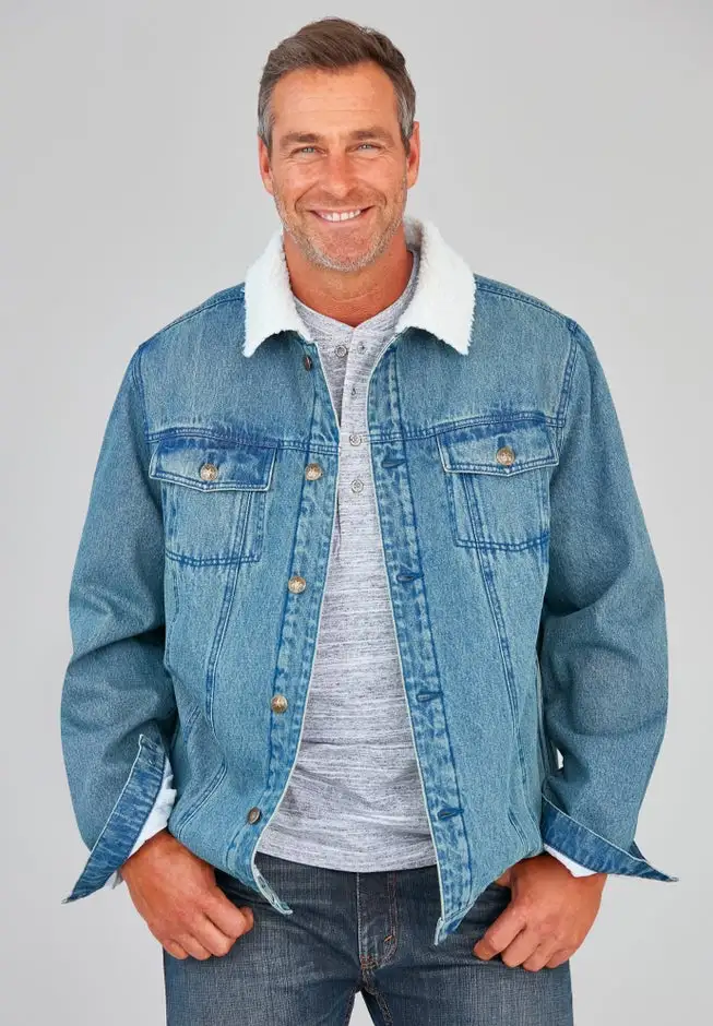 Sherpa-lined Trucker Jacket