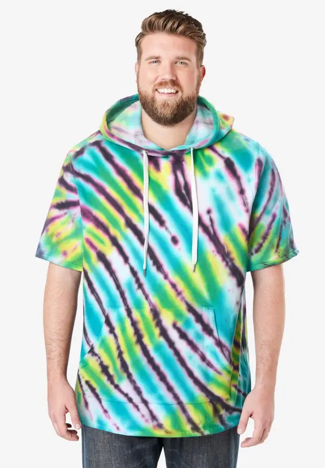 Liberty Blues Short-Sleeve Hoodie