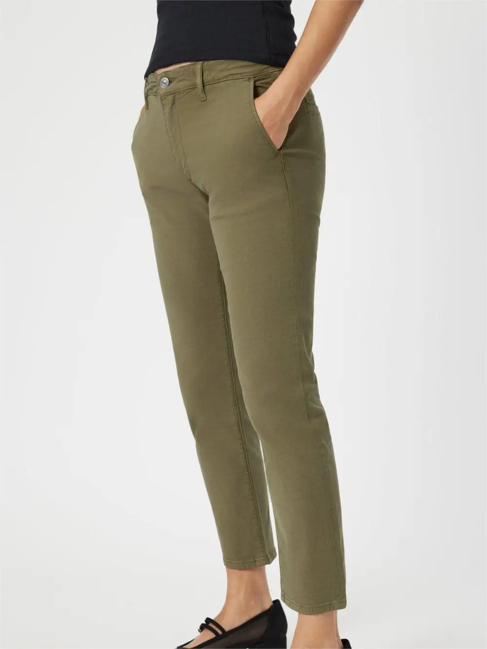 Straight Slim Chino Pants