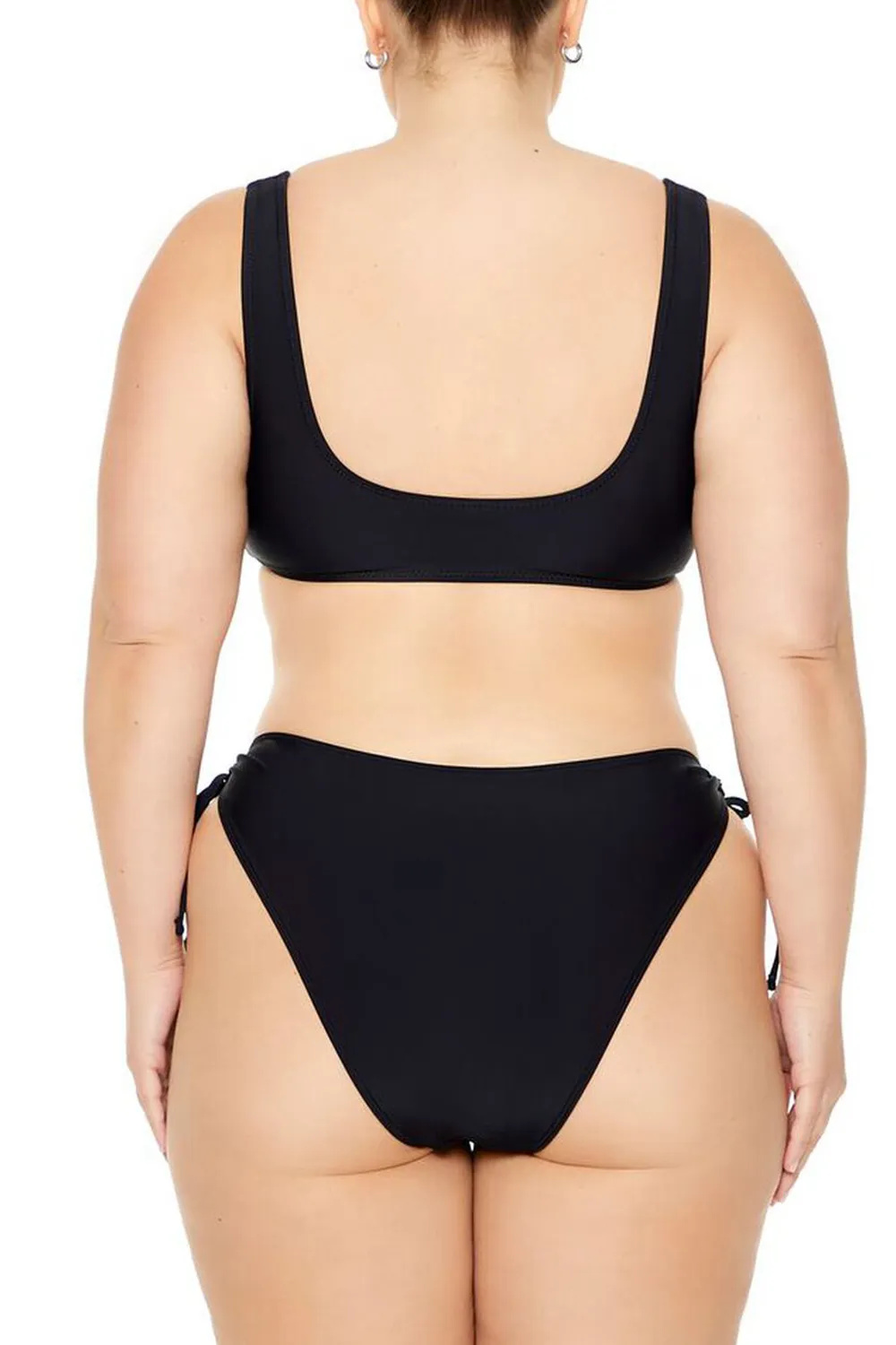 Plus Size Side-Tie Bikini Bottoms