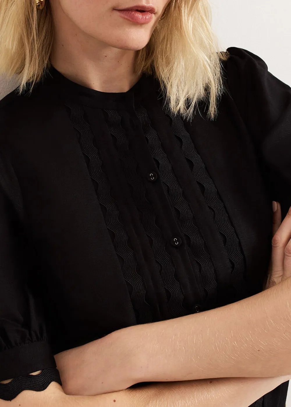 Classic Linen Breathable Top For Women