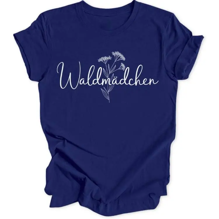 Forest Girl Lineart Unisex T-Shirt