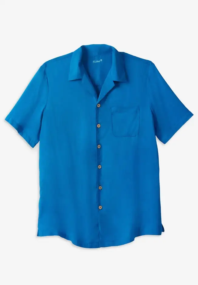 KS Island Solid Camp Shirt