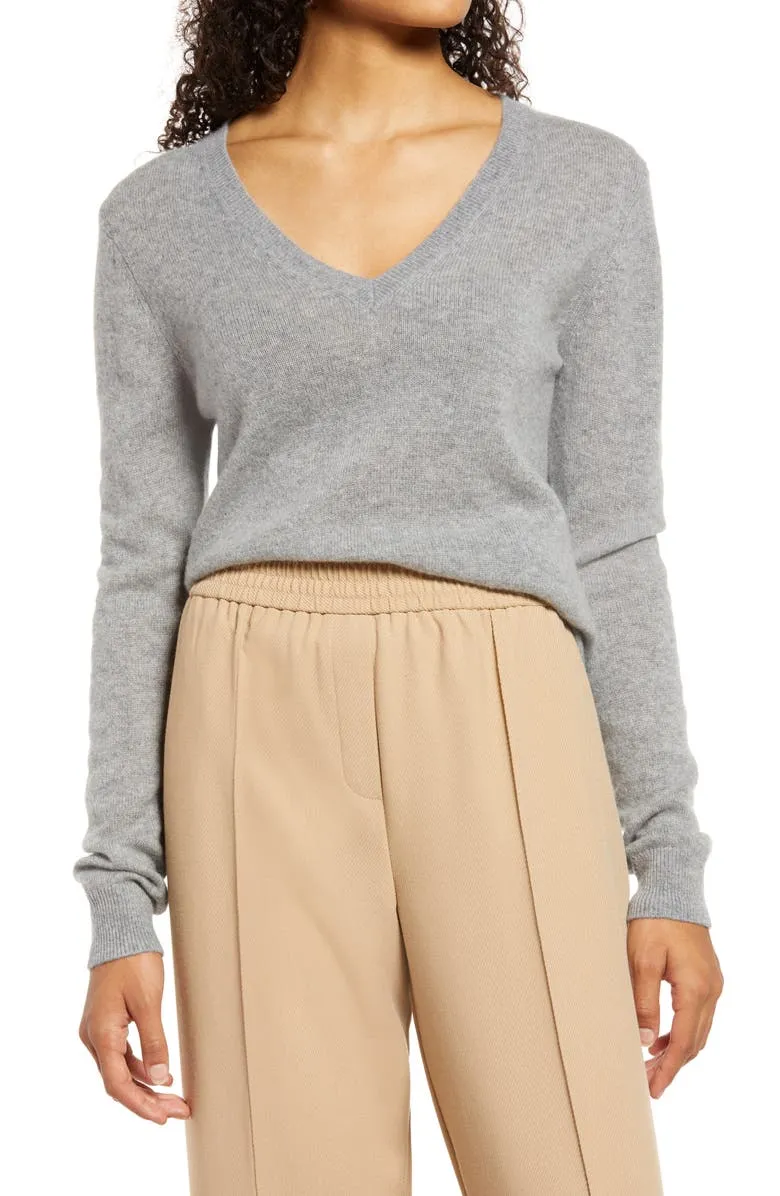 V-Neck Cashmere Sweater