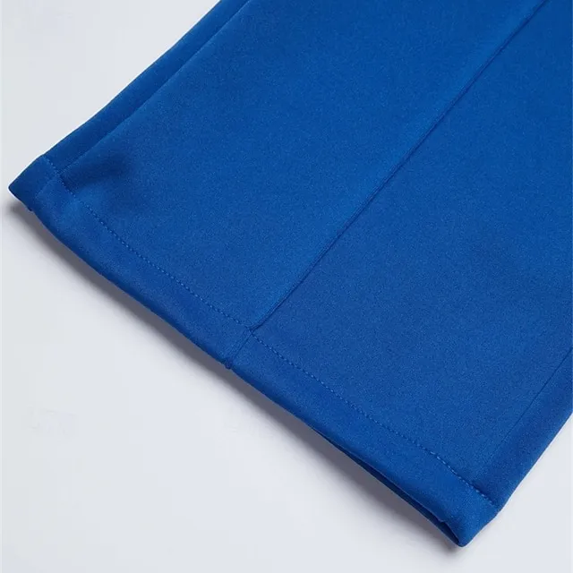 Men's Patchwork Elastic Waist Casual Joggers