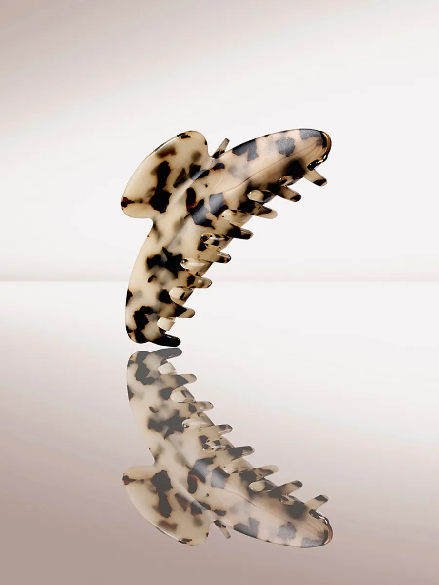 Modern Tortoiseshell Hair Clamp