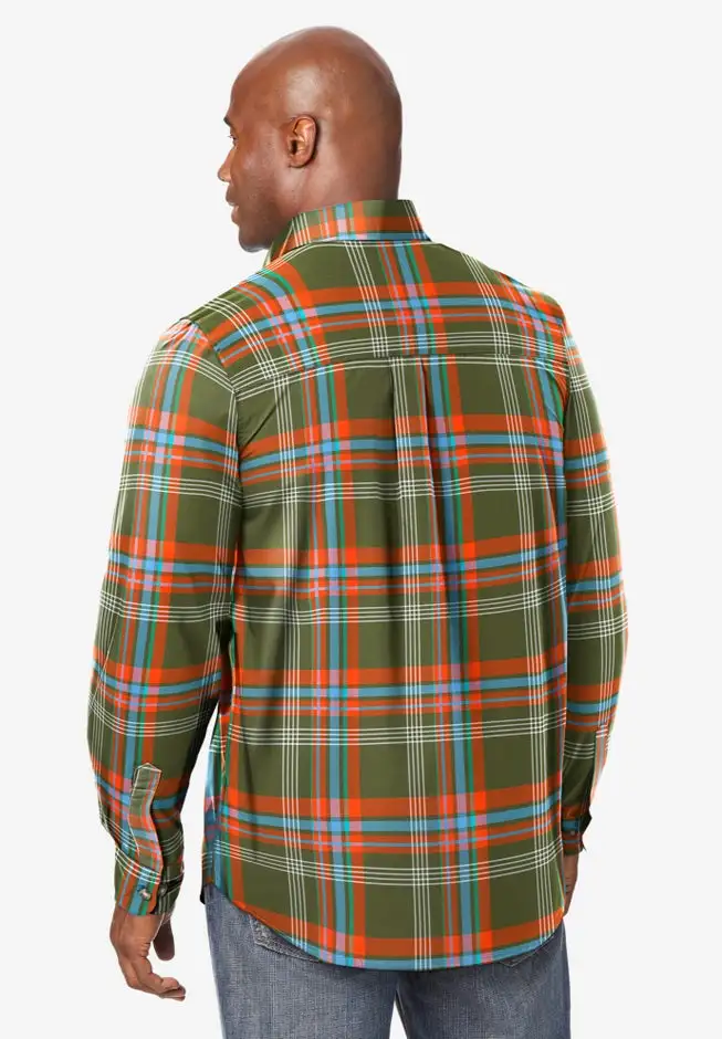 Long Sleeve Wrinkle Free Sport Shirt