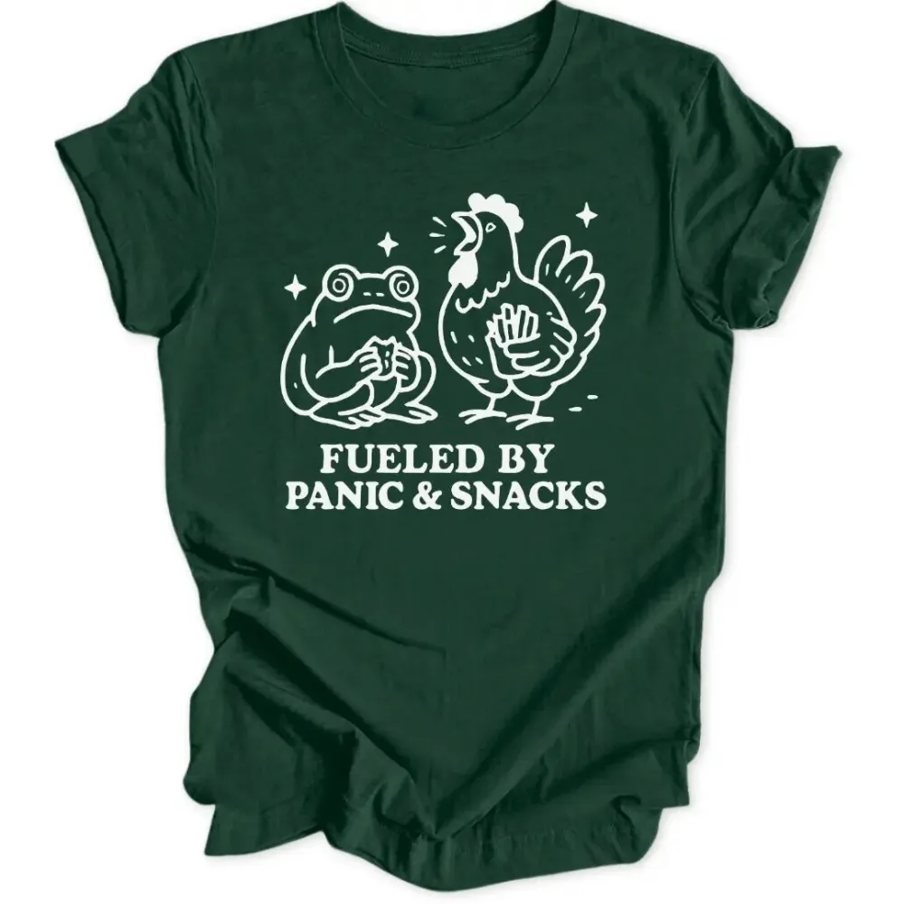 Panic And Snacks Unisex T-Shirt