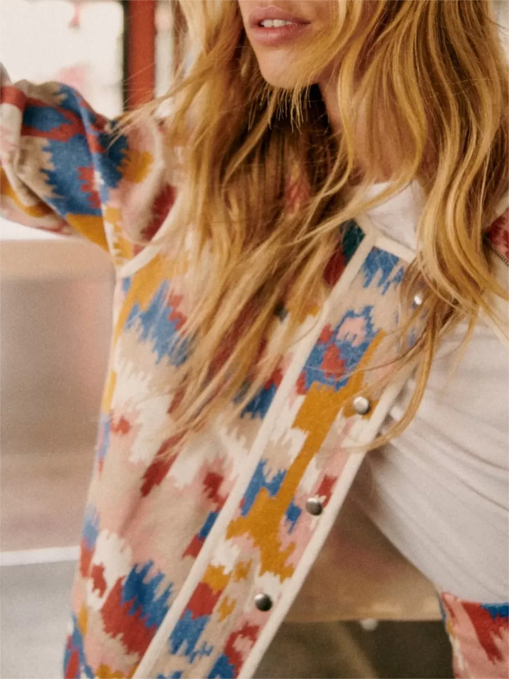 Cut-Outs At Shoulders Jacket